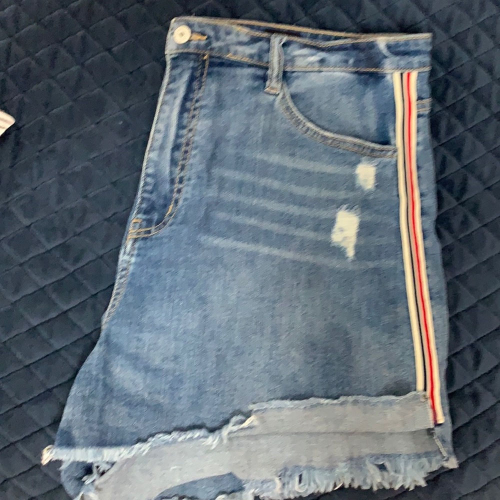 High waisted Jean shorts